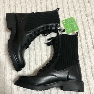 NWT SAM EDELMAN LYDELL WATER RESISTANT COMBAT BOOT